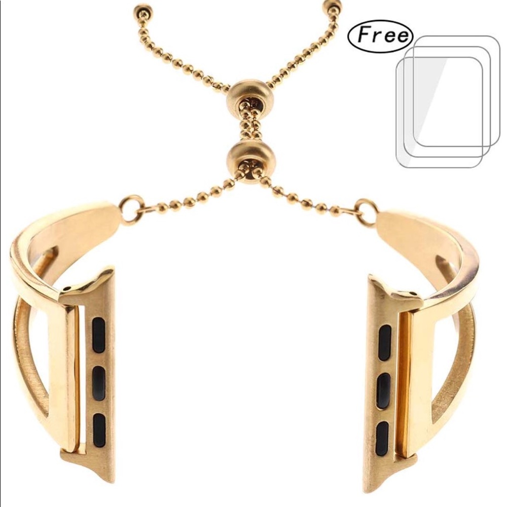 New gold Apple Watch band